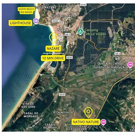 Nativo - Nature With Kitchenette And Private External Bathroom Orman Evi Nazaré